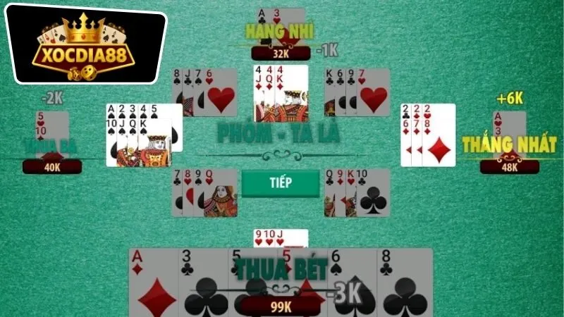 Phỏm - Phần không thể thiếu trong văn hóa giải trí 2 Luật chơi cơ bản trong phỏm
