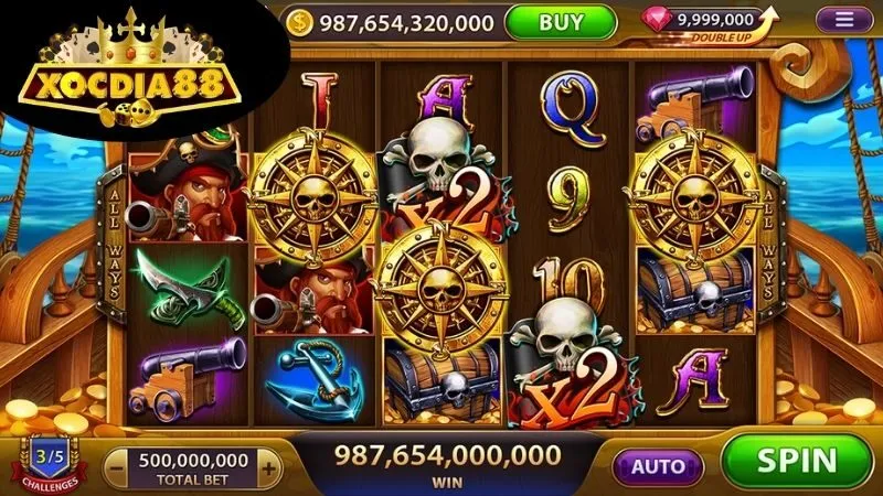 Pirate King slot – Săn kho báu, nổ hũ cực to 3 Các lựa chọn tốt nhất của Pirate King Slot